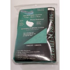 Aquatouch General Purpose Microfibre Cloths - Green Large